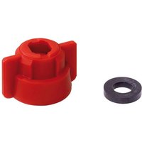 GEOline Nozzle cap, bayonet, SW8/10, red, with gasket, 8253076P025