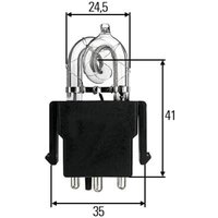 Hella Light bulb Xenon 12V 25W 8GS859634011