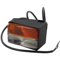 Cobo Direction and position light RH Halogen, front, rectangular, 12V, amber/transparent, bolt on, 03289000