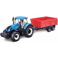 Bburago New Holland T7.315 with tipping trailer BB1831658