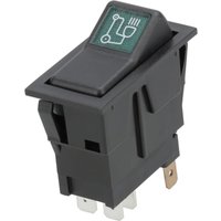 Kramp Rocker switch, I-0, off-on, 12V, 4-pin, auxiliary headlight SW10050KR