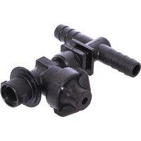 TeeJet Nozzle Holder ISO dcv double 1/2" Hose tail 19350212540NYB