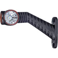 Kramp Marker light RH LED, 0.7/1.4W, 12/24V, white/orange/red, 125x55x175mm, 3 LED's, LA30019