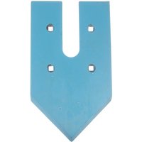 gopart Cultivator point 350x200x12mm, hardened, flat, 4 hole, suitable for Lemken 3374350GP