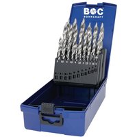 Bohrcraft Drill set 25 pcs. HSS-DIN 338-G TURBO STEP 12021330025