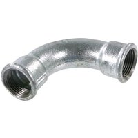 Kramp Elbow 90° fem/fem galv. 2 1/2" FG2212