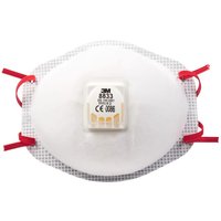 3M Dust mask, FFP3+V (10P) 8833P10