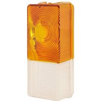 Hella Light lens, amber/transparent, rectangular 170x75mm LH/RH 9EL112744001