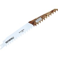 Faithfull Wood Carbide Sabre Saw Blade 228mm x 3 TPI FAISBS1141HM