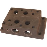 Eurofluid Sub Plate 1 1/4" Under/Side NG2 ES8A114PL