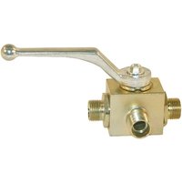 Pister Ball valve 3 Way 16L KH3KS16S