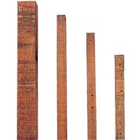 Gallagher Fence post Wood 150cm x 38mm brown 007601GAL