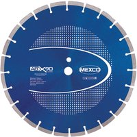 MEXCO Abrasive Materials X90 Grade Diamond Blade 350 x 20mm ABX9035020
