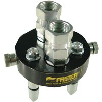 Faster Multifaster DN10-2x1/2" BSPP movable section plug 2P206212GMC
