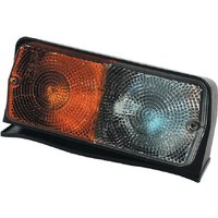 Cobo Direction and position light RH Halogen, front, rectangular, 12V, amber/transparent, bolt on, 196x74x74mm, 03225000