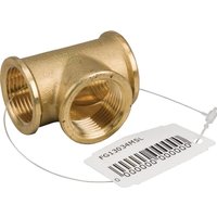MZ Brass T piece 3xF 3/4" FG13034MSL