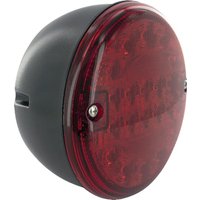Britax Fog light LED, round, 24V, red, bolt on, diameter 140mm, 1 LED, L1401L24V