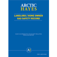 Arctic Hayes Landlord/Homeowner Gas Safety Record Pad (25 Forms) 663010-NUM
