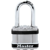 Master Lock Excell 44mm Laminated Stainless Steel Padlock M1EURDLFSTSCC