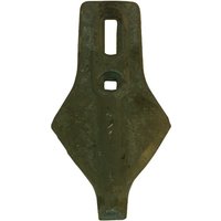 Non Original Cultivator point 270x135x12mm, hardened, flat, 2 hole CP10055