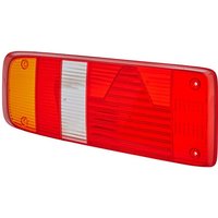 Hella Light lens, red/transparent/amber, rectangular rear/left 9EL340829031