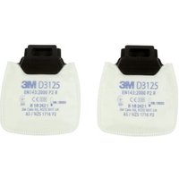 3M Particulate filter D3125, P2 R (2x) D3125