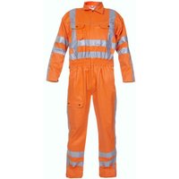 Hydrowear Summer overalls, size 2XL/3XL, Hi-Vis, orange, by 048462FO60