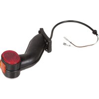 Aspöck Marker light RH round, 24V, red/yellow, bolt on, 313608007