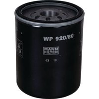 MANN-FILTER Oil filter Mann and Hummel WP92080