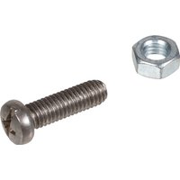 Arag Bolt and nut for nozzle holder Stainless steel V2A 400101
