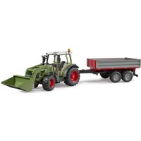 Bruder Fendt Vario 211 with frontloader and tipping trailer U02182