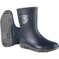 Dunlop Boots blue / grey Childs size 4 K15171020