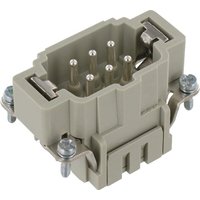 Harting Insert ES, Male 6P Cage-clamp 09330062616