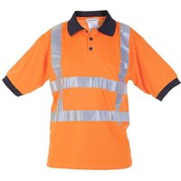 Hydrowear Polo shirt, size 3XL/48, short sleeve, orange, by 040400FO3XL
