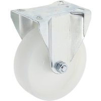 Ro-Carr Caster wheel rigid, polyamide wheel: diameter 125x40mm, plate fitting: 100x85mm Load: 110kg, WH551125