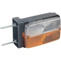 Cobo Direction and position light LH Halogen, front, rectangular, 12V, amber/transparent, bolt on, 0305300000