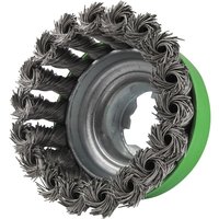 Faithfull X-LOCK Wire Cup Brush Twist Knot 75 mm M14x2 FAIWBT75SSXL