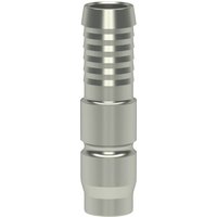 Lüdecke Male connector with 8mm hosetail ESACG8SS