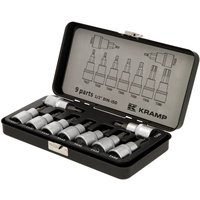 Kramp Socket set 1/2" Torx 9-pieces 18049240091KR