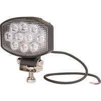 Kramp Work light LED, 15W, 1900lm, oval, 10/30V, 120x38x80mm, Flood, 10 LED's, LA10020