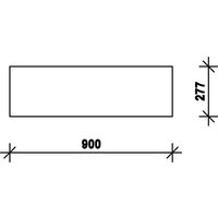 Kramp Rear window lower D7733