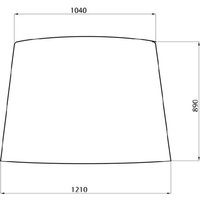 Kramp Windscreen D7010