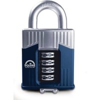 Squire Combination padlock 55mm open shackle 4 wheel WAR55COMBI