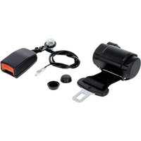 Kramp Retracting black seat belt 2 points with switch SB6001221
