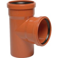 Ostendorf T piece PVC 125/125mm x 87° 16152125125087