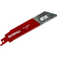 Faithfull S930HM Metal Carbide Sabre Saw Blade 152 mm x 8 TPI FAISBS930HM