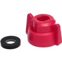 Arag Nozzle cap, bayonet, SW10, red, with gasket, 25 pack, 40290203P025