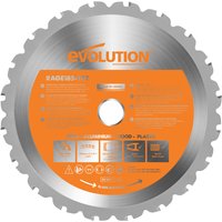 Evolution Multi-Material Saw Blade 185 mm x 20T R185TCT-20CS