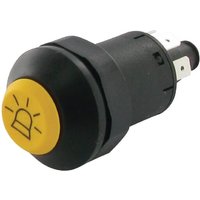Pneutron Push switch, Beacon, round, yellow 11110100PN