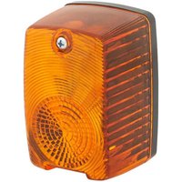 Hella Indicator light 21W, rectangular, 12V, amber, bolt on, 90x55x60mm, 2BA002652101